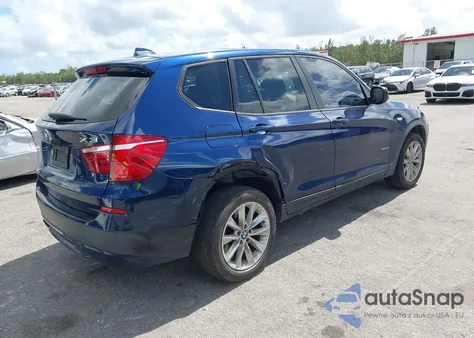 2013 BMW X3 xDrive28I из США, поврежденный, VIN 5UXWX9C54D0A08742